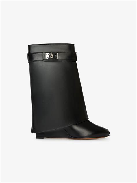 givenchy short hills|Givenchy short shark boots.